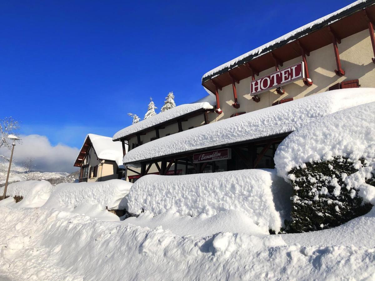 L'Escoundillou Hotell Saint-Jacques-des-Blats Eksteriør bilde